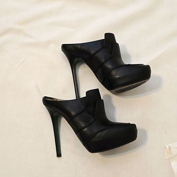 Lisa for Donald Pilner Cristel Black Vachetta Sz 7 - Picture 1 of 7